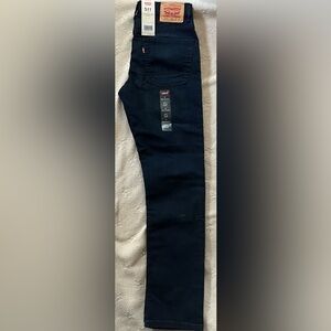 Boys 511 Levi’s Skinny Stretch Blue Jeans